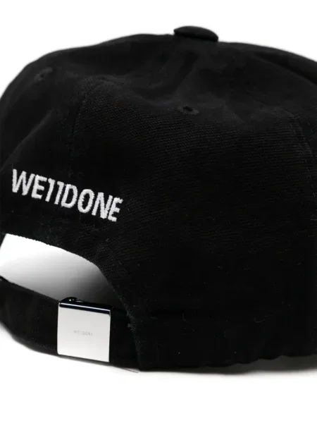 Șapcă We11done cu broderie negru