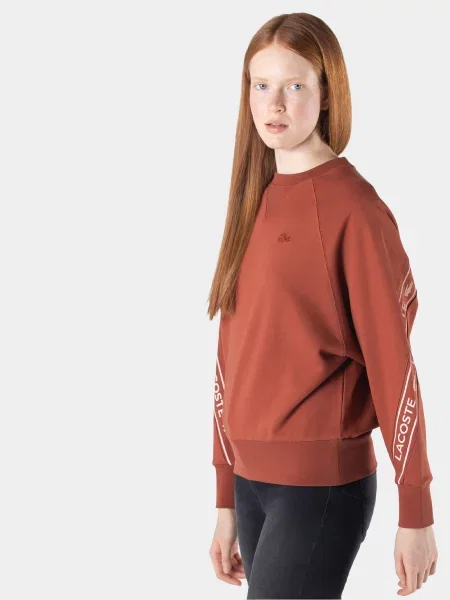 Світшот Lacoste помаранчевий