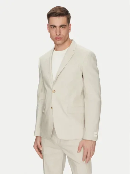 Σακάκι Calvin Klein μπεζ