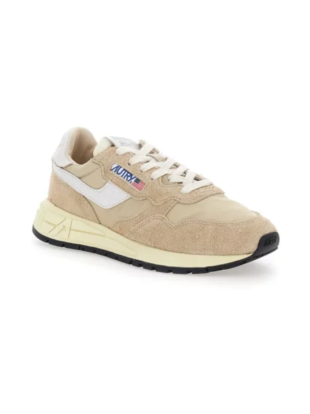 Sneakersy Autry brązowe