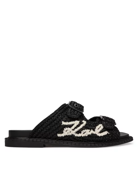 Natikači KARL LAGERFELD Kleo črna