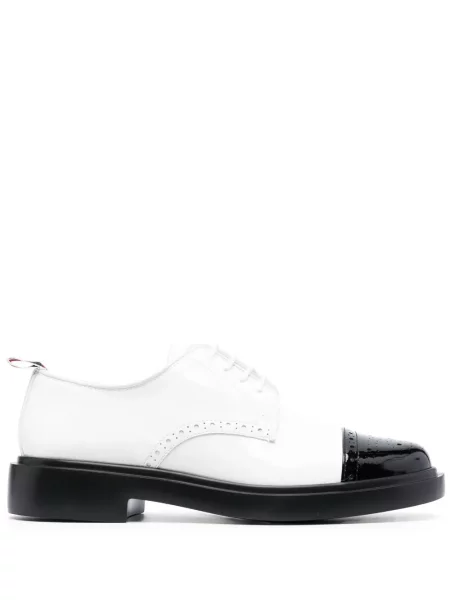 Șapcă Thom Browne din piele de lac