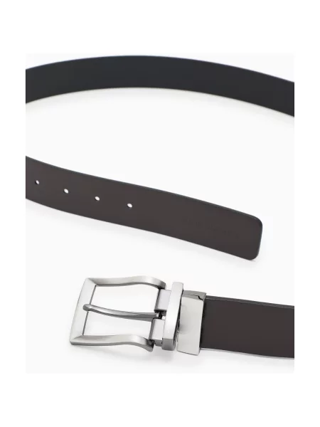 Cu centură curea Armani Exchange din piele negru
