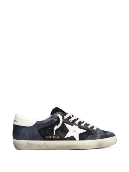 Sneakerși Golden Goose zdrențuiți albastru