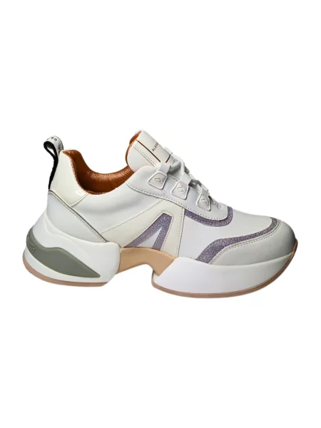 Sneakersy Alexander Smith skórzane białe