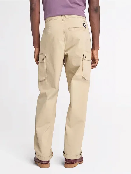 Карго Timberland Brookline Twill бавовна/еластан бежевий