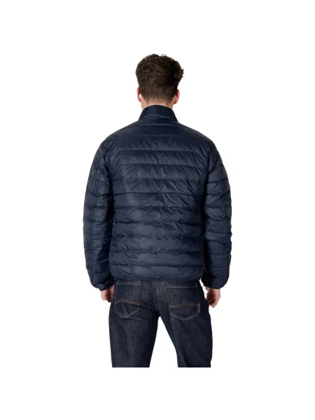Emporio Armani Vatovaná bunda PNGPZ Tmavomodrá modrá