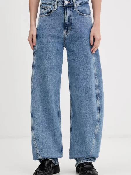 Tommy Jeans džíny barrel modré