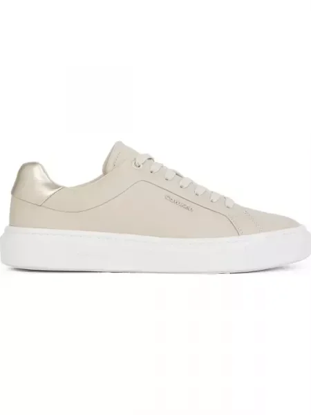 Calvin Klein De piele sneakers bej