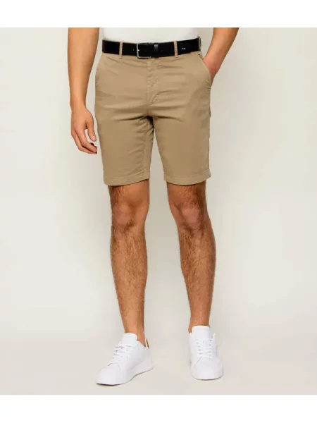 Pantaloni chino Boss stretch bej