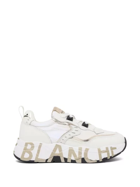 Sneakerși Voile Blanche cu imagine alb