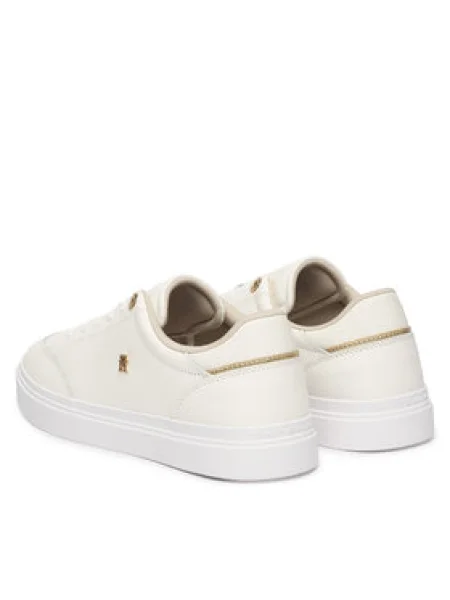 Sportcipők Tommy Hilfiger Th Chic Cupsole Ekru fehér