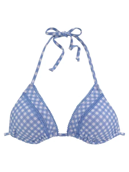 BUFFALO Bikini zgornji del modra bela