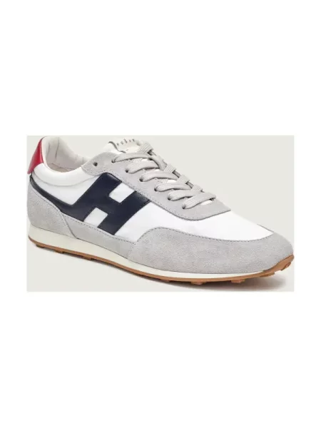 Hogan Sneakers ALLACCIATO H | piele întoarsă gri