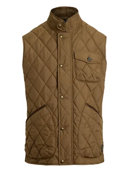 Μικρός κασκέτο Polo Ralph Lauren με χαμηλή μέση υφαίνω διαγωνίως πράσινο