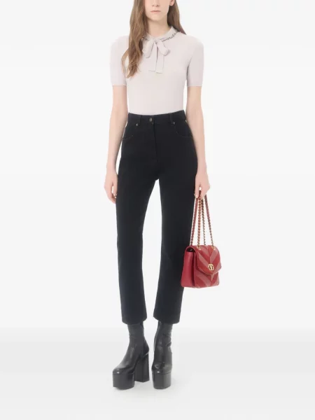 Pantaloni Valentino Garavani negru