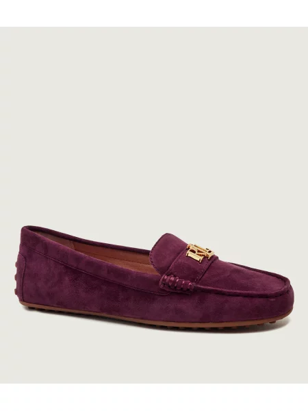 Lauren Ralph Lauren mocasini pentru femei din piele întoarsă Barnsbury