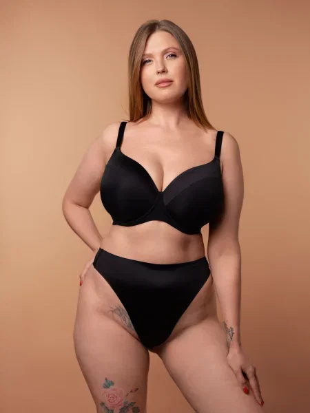 Бюстгальтер brabrabra поліамід/еластан чорний