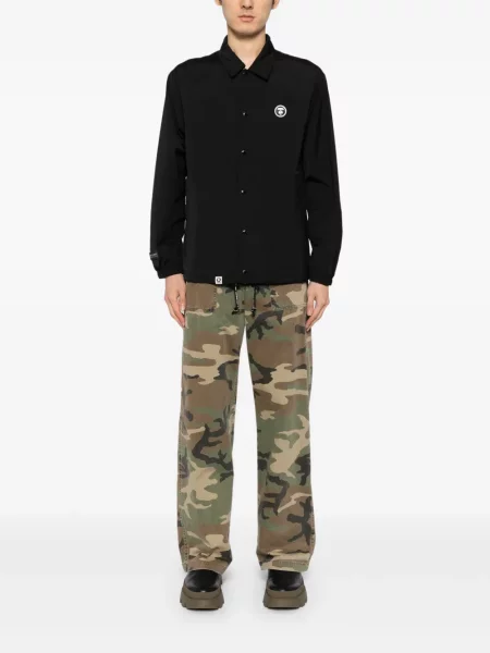 Długa kurtka Aape By A Bathing Ape czarna
