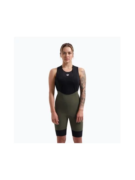 Велосипедні шорти Rogelli Signature Bib Short W зелені