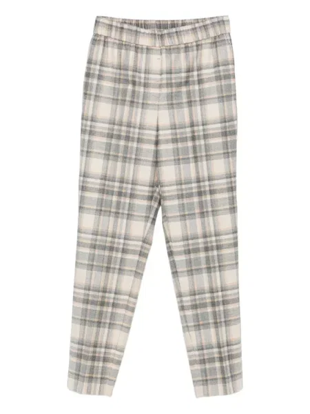 Pantaloni Peserico în carouri