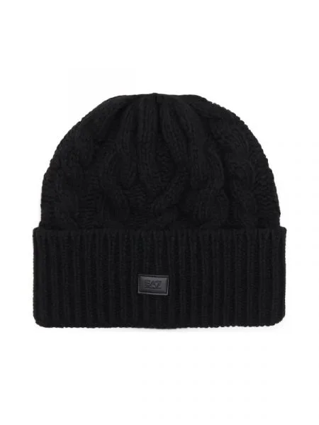 De lână căciulă negru