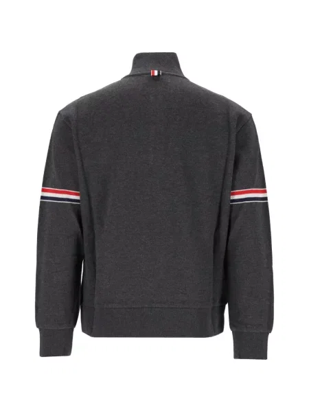 Pulover Thom Browne cu dungi gri