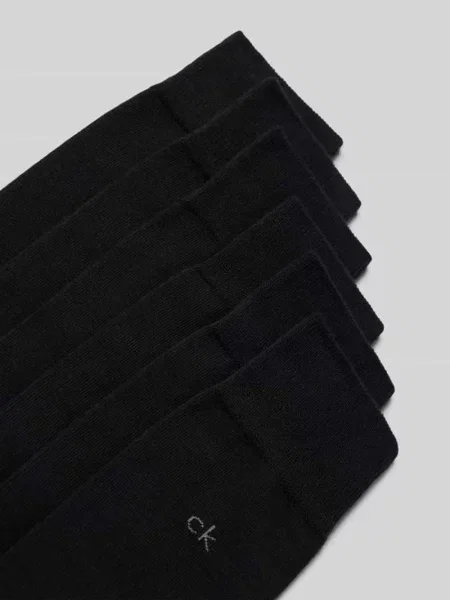 Calvin Klein Skarpety 6 Par schwarz czarne