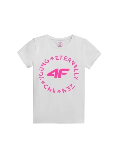 Tricou copii 4f alb