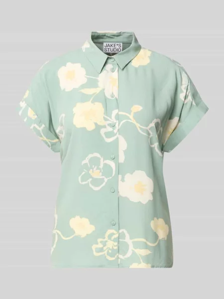 Bluzka z z utrwaloną zakładką na rękawach Jake*s Studio Woman