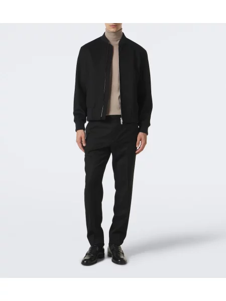 Pantaloni Zegna de lână negru
