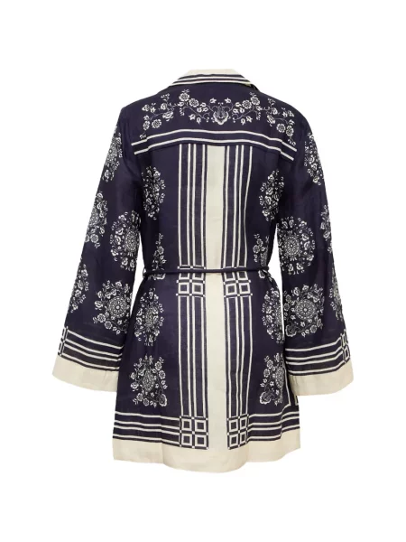 Rochie mini Alemais cu imagine albastru