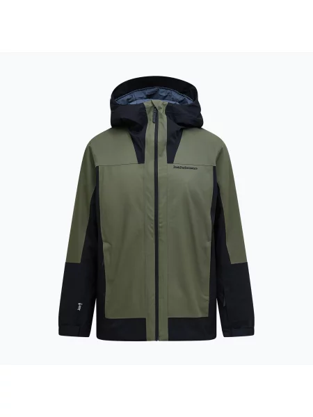 Geacă de schi pentru bărbați Peak Performance Rider Tech Insulated pine needle/black negru