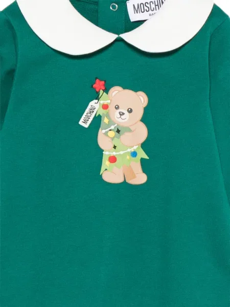 Gyerek pizsama Moschino zöld