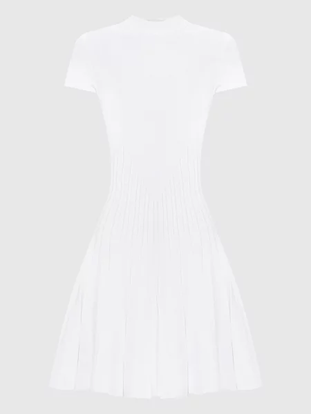 Сукня з паєтками Balmain біла