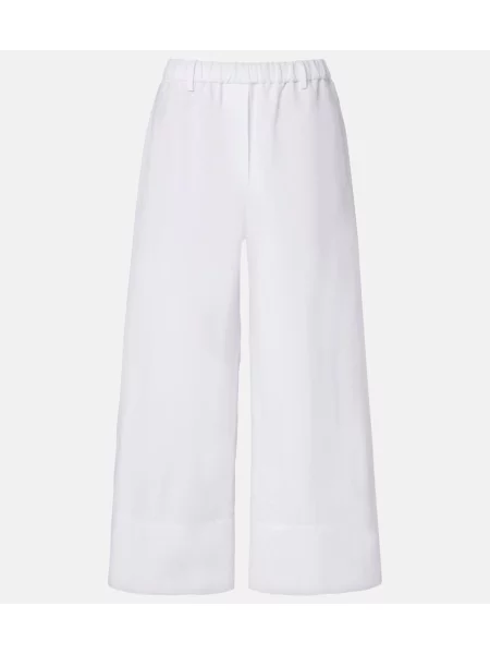 Pantaloni Brunello Cucinelli de in alb