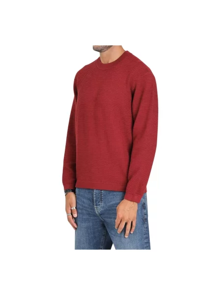 Krótki sweter Armani Exchange czerwony