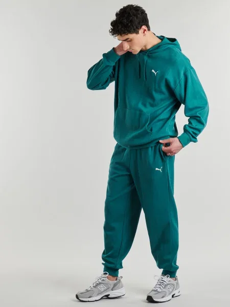 Hanorac cu glugă Puma verde