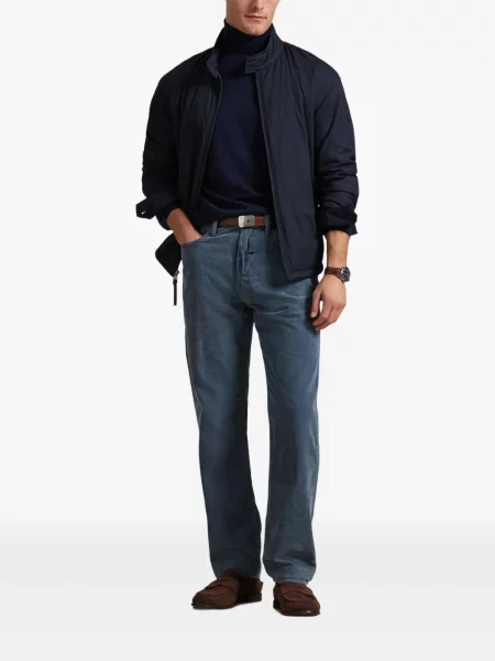 Μικρός πλεκτά σορτς Polo Ralph Lauren με κέντημα λευκό