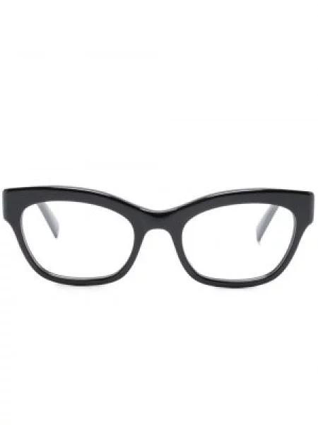 Ochelari de soare Saint Laurent Eyewear cu imagine negru