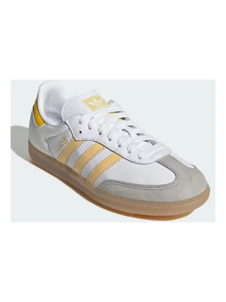 Sneakersy Adidas Samba skórzane białe