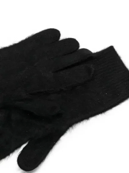Mănuși Soft Goat tricotate negru