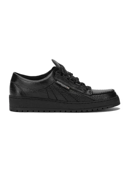 Sneakersy Mephisto skórzane czarne