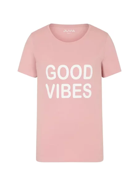 Tricou Juvia cu imagine roz