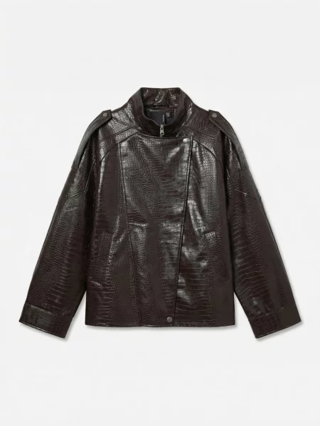 VERO MODA Geacă de primăvară-toamnă VMCALLIE închis maro