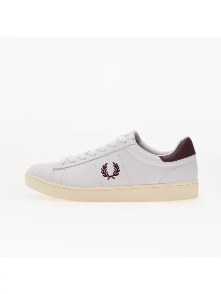 Sneakers FRED PERRY Spencer Leather White EUR 41 biela