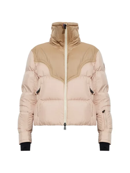 Matlasat geacă cu puf Moncler Grenoble roz
