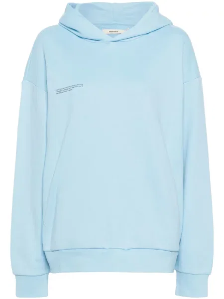 Majica s kapuljačom Pangaia plava