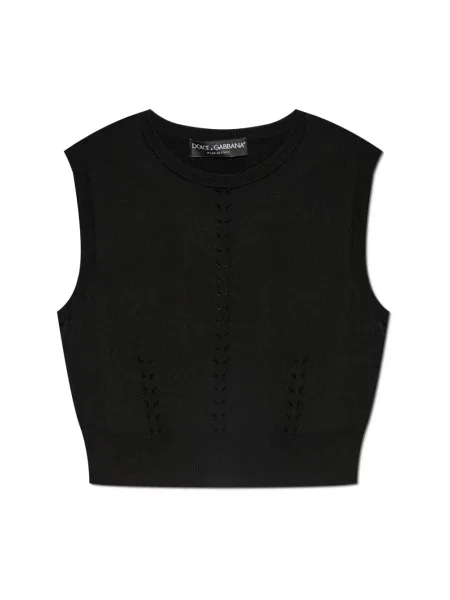 Sweter Dolce And Gabbana czarny