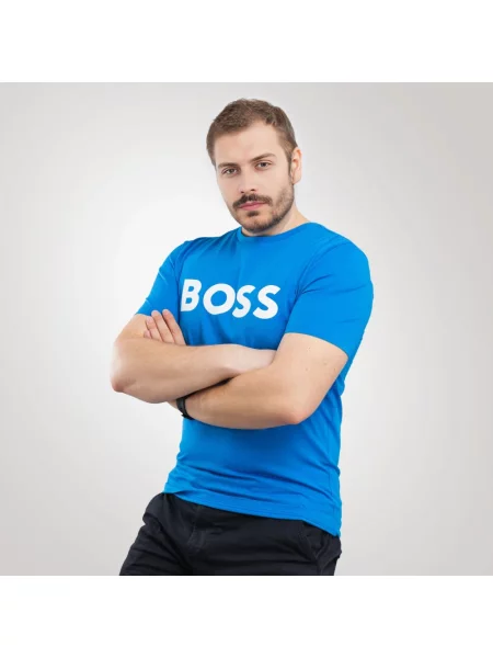 Koszulka Hugo Boss niebieska